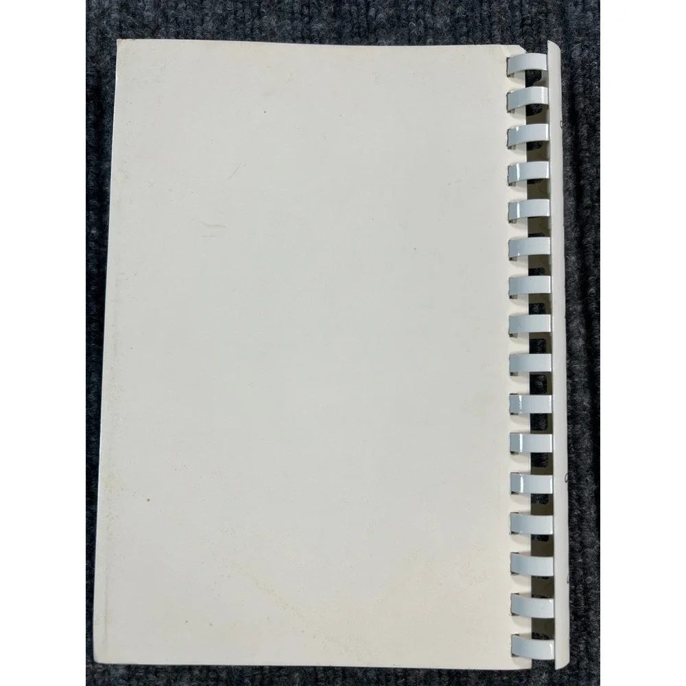 Pioneer Cookery Around Oklahoma Cookbook 1978 Tan Spiral Bound First Edition